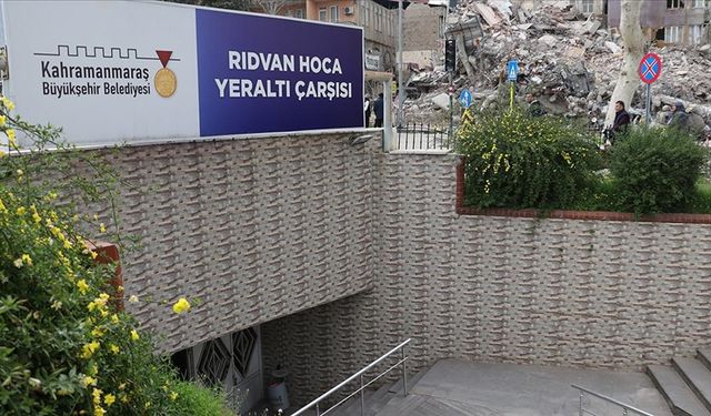 Kahramanmaraş'ta Yaz Sıcaklarına Karşı Serin Alışveriş: Rıdvan Hoca Yeraltı Çarşısı