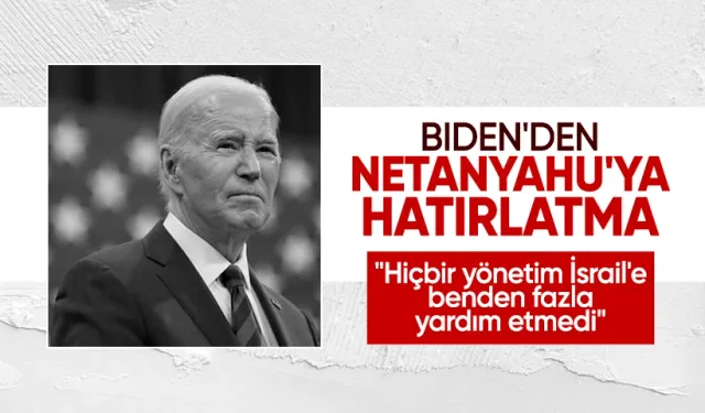 Biden: İsrailliler İran'ın saldırısı konusunda ne yapacaklarına dair henüz karar vermedi