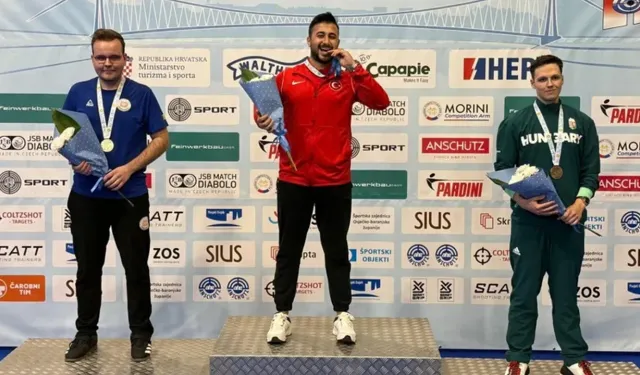 Milli Atıcımız Avrupa Şampiyonu Oldu! Kahramanmaraş Gururla İzledi