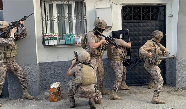 Kahramanmaraş dahil 17 ilde DEAŞ terör örgütüne operasyon
