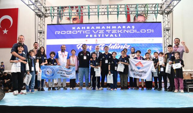 Kahramanmaraş’ta Robotik ve Teknoloji Festivali: genç zihinler geleceği şekillendiriyor