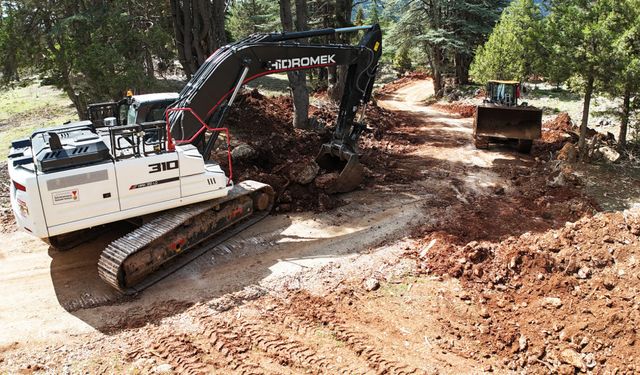 Göksun Aybastı yolunda ulaşım konforu artırılıyor