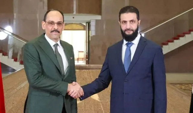 MİT Başkanı Kalın, Şara'yla Masada: Suriye İçin Dönüm Noktası!