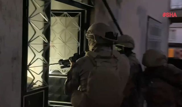 Kahramanmaraş'ta geniş çaplı güvenlik operasyonu: 55 kişi tutuklandı