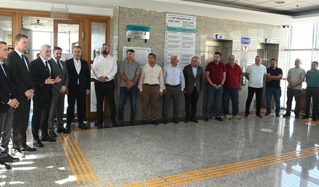 Başkan Görgel'den belediye personellerine bayram ziyareti ve teşekkür