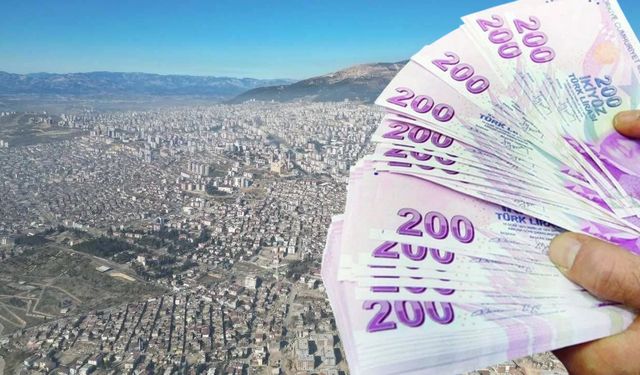 Kahramanmaraşlılara çifte maaş!