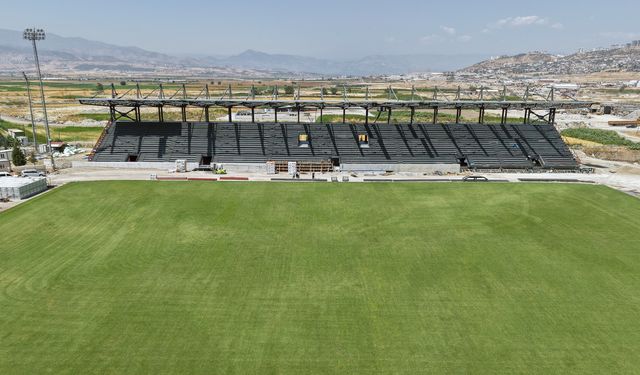 Kahramanmaraş’ın Yeni Futbol Sahasında Geri Sayım Başladı
