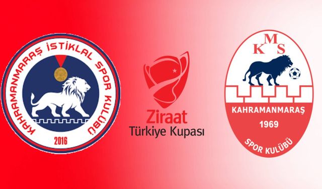 Kahramanmaraşspor ve İstiklalspor'da mücadele edecek! Türkiye Kupasında format değişti