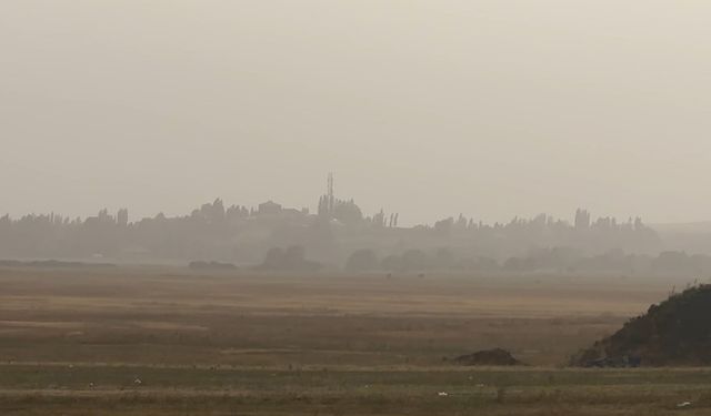 Irak ve Suriye'den ülkemize giriş yaptı! Görüş mesafesi 10 metreye düştü!