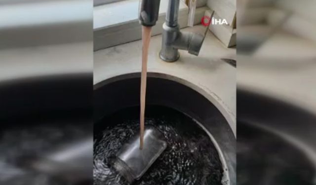 Tekirdağ’da Musluklardan Kahverengi Su Akıyor: Vatandaşlar Tedirgin