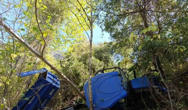Osmaniye’de traktör uçurumdan devrildi: 2’si çocuk 5 kişi yaralandı