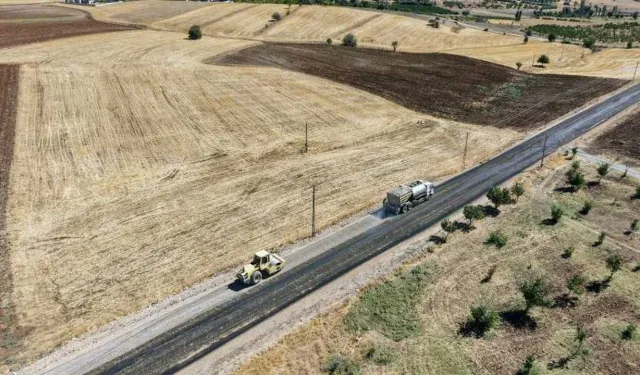 Daha iyi yaşam için yollar: Büyükşehir kırsalda kaliteyi yükseltti!