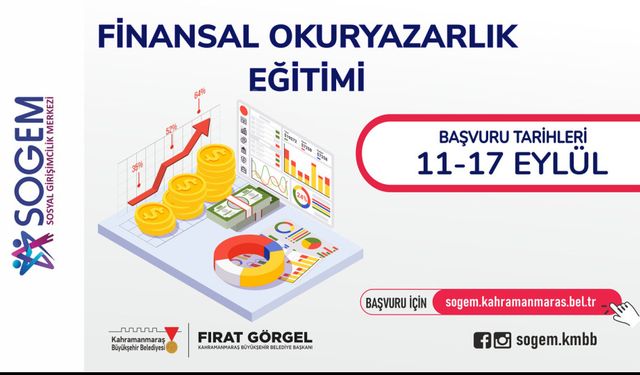 Kahramanmaraş'ta SOGEM’den Finansal Okur Yazarlık Eğitimi