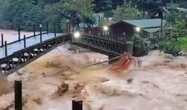 Şiddetli Yağış Sonrası 7 Köy Ulaşıma Kapandı