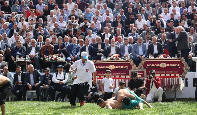 Bertiz'de Ata Sporuna Büyük İlgi: 29. Geleneksel Bertiz Boyalı Güreşleri Coşkuyla Tamamlandı