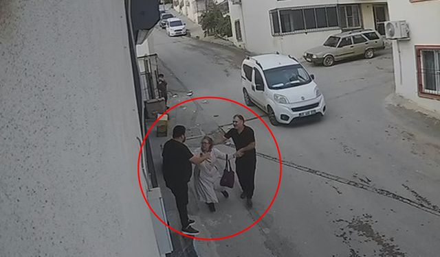 Kahramanmaraş'ta şiddet gören kadını esnaf kurtardı