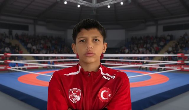 Kahramanmaraşlı sporcu İsrailli rakibini nakavt etti, şampiyon oldu