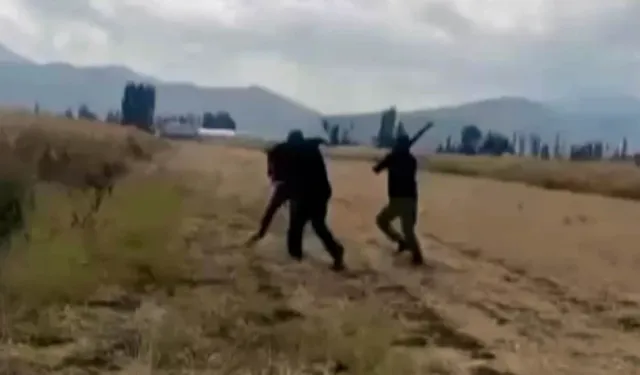 Kahramanmaraş'ta babasını gözünün önünde dövdüler: Küçük çocuk herşeyi çekti