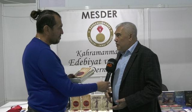 Avgın'dan Maraş tarihine roman damgası: 4 eserle okurlarla buluştu!