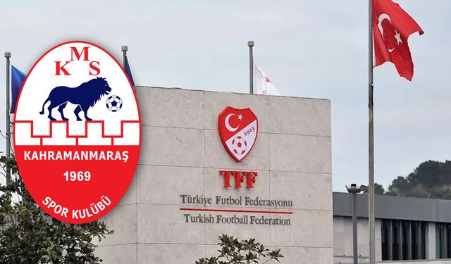 TFF’den Kahramanmaraşspor'a soğuk duş! Ceza yedi