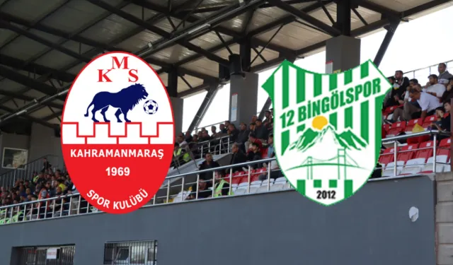 Kahramanmaraşspor - 12 Bingölspor maçı hangi kanalda, saat kaçta, ne zaman? Lig heyecanı sürüyor