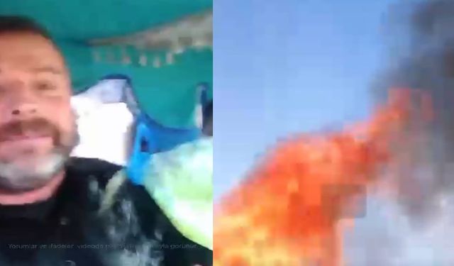 Kahramanmaraş'ta 5 çoçuk babası adam belediye önünde kendini yaktı!