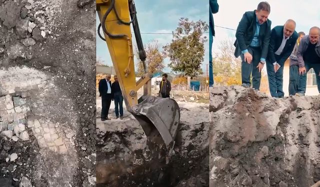 Kahramanmaraş’ta Mozaik Aramasında İş Makinesi Kullanımı Tartışma Yarattı