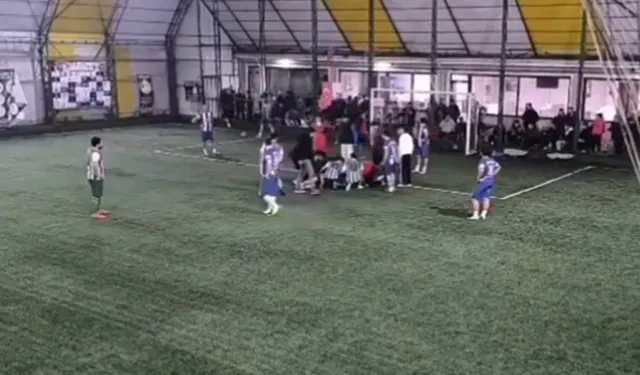 Tekirdağ’da sahada can pazarı: Dili boğazına kaçan futbolcuyu hakem kurtardı