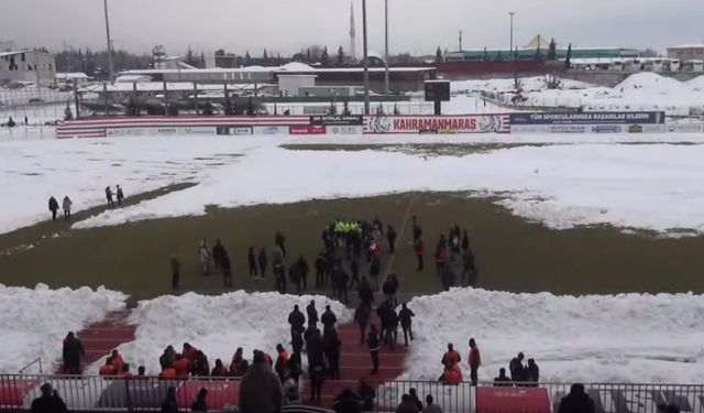 Kahramanmaraş İstiklalspor-1461 Trabzon FK maçı ertelendi!