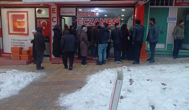 Kahramanmaraş'ta Nöbetçi Eczanelerde Kış Yoğunluğu Yaşanıyor