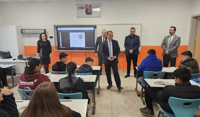 Kahramanmaraş Milli Eğitim Müdürü Erhan Baydur Elbistan’da: Eğitim Seferberliği Sürüyor