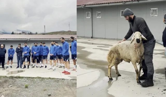 Kahramanmaraş İstiklalspor'da Şükür Kurbanı: Kemal Rüzgâr ve Kenan Fakılı İçin Dua Edildi