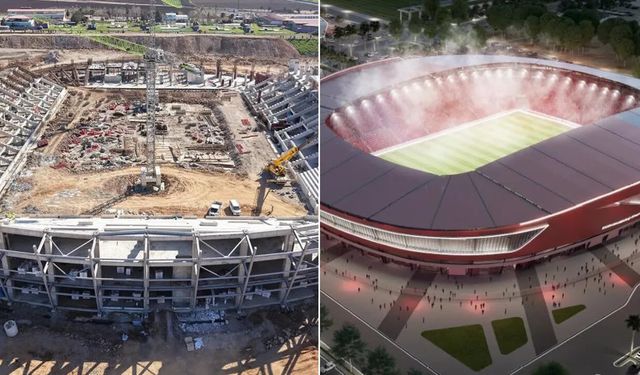 2 Milyar TL’lik Dev Yatırım: Kahramanmaraş Stadyumu Tribünleri Yükseliyor
