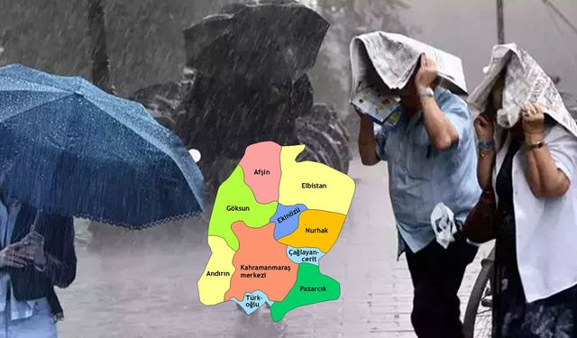 Kahramanmaraş ve İlçeleri İçin 5 Günlük Kritik Rapor: Cumartesi Gününe Dikkat!