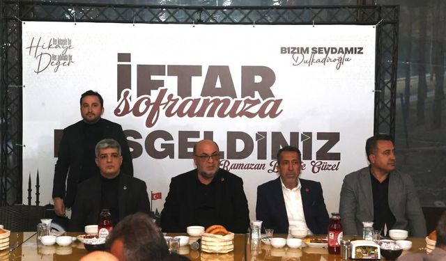 Yeniden Refah Partisi Dulkadiroğlu iftarında bir araya geldi