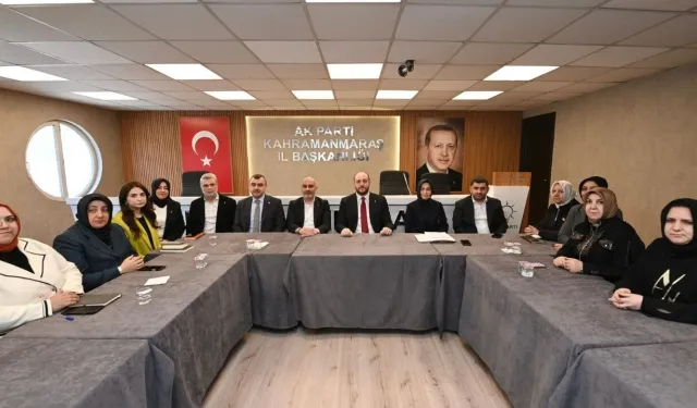 Kahramanmaraş AK Parti Teşkilatı’nda Hareketli Gün: Üst Düzey Heyetten Önemli Kararlar
