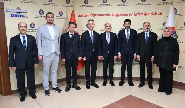 KSÜ’de Yeni Dönem: AK Parti Heyetinden Rektör Okumuş’a Hayırlı Olsun Ziyareti