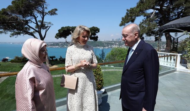 İstanbul'da Dev Zirve: Erdoğan Belçika Kraliçesi Mathilde'i Kabul Etti