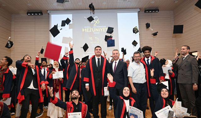 KSÜ'de Uluslararası Mezuniyet Coşkusu!