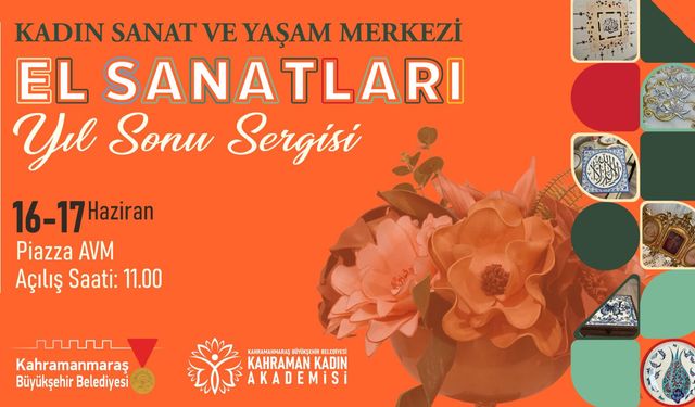 Büyükşehir Belediyesi Kursiyerlerinden Büyük Sergi
