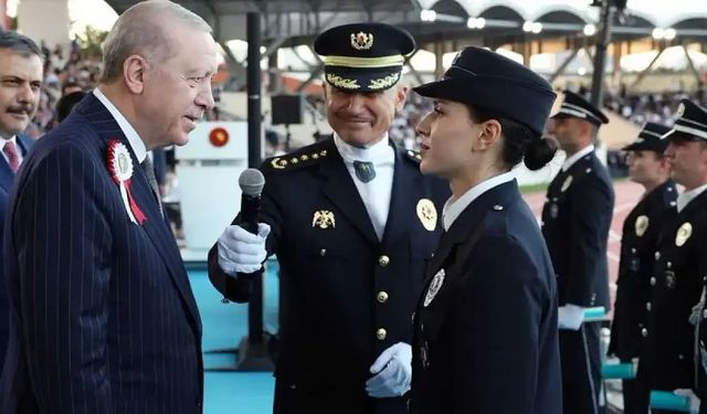 Kahramanmaraşlı polisin ilk görev yerini Cumhurbaşkanı Erdoğan açıkladı