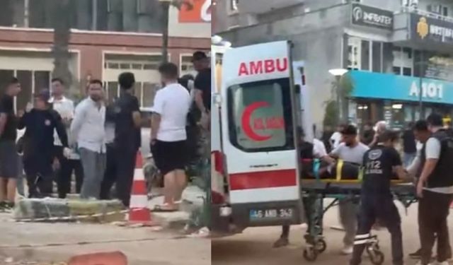 Kahramanmaraş'ta bir grup güvenliklere saldırdı