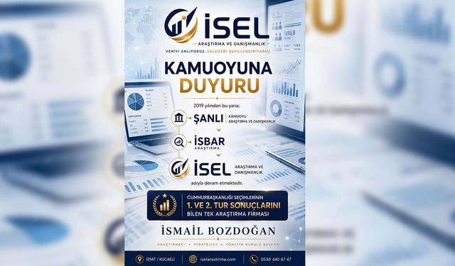 Şanlı Kamuoyu'ndan İSEL'e Uzanan Başarı Hikâyesi: Araştırma Sektöründe Güçlü Bir Dönüşüm