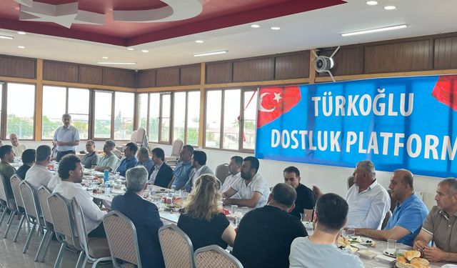 Türkoğlu Dostluk Platformu İlçenin Öncelikli İhtiyaçlarını Gündeme Taşıdı