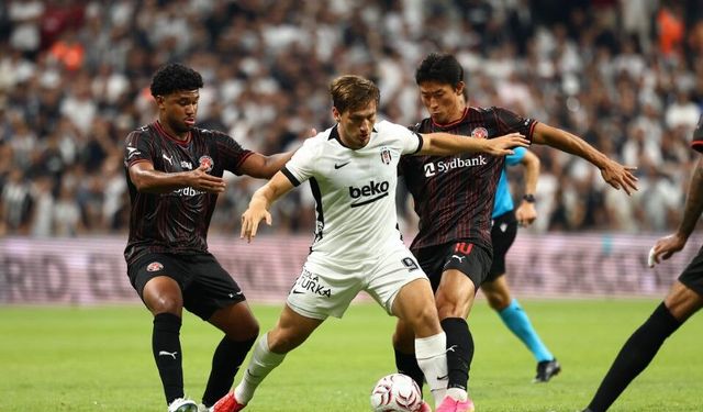 Beşiktaş'tan Avrupa'da kritik galibiyet! Midtjylland'ı devirdi