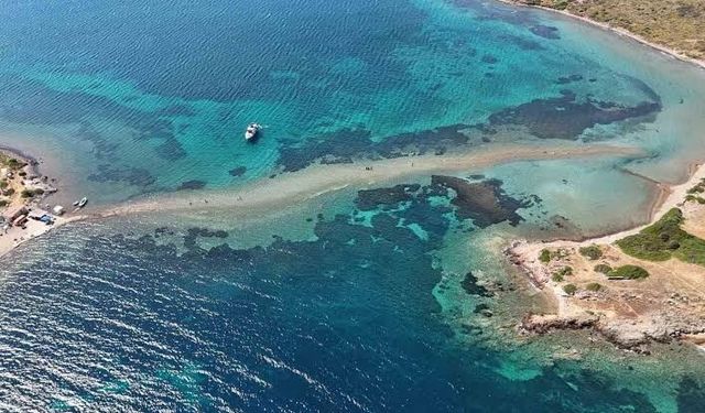 Cunda ve Maden Adası Arasında Denizden Yürüyüş Deneyimi