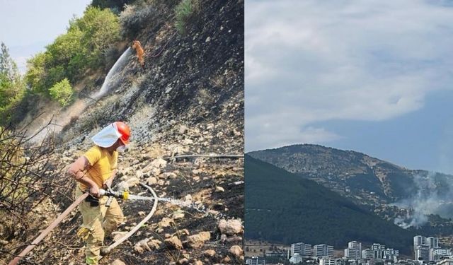 Kahramanmaraş Ahırdağı’nda Orman Yangını Kontrol Altında