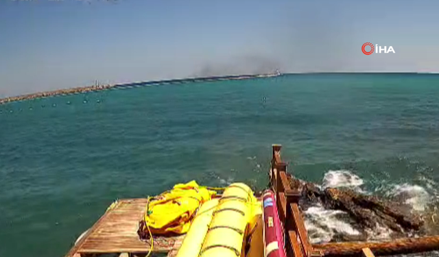 Girne Açıklarında Batan Feribotun Son Görüntüleri Çıktı