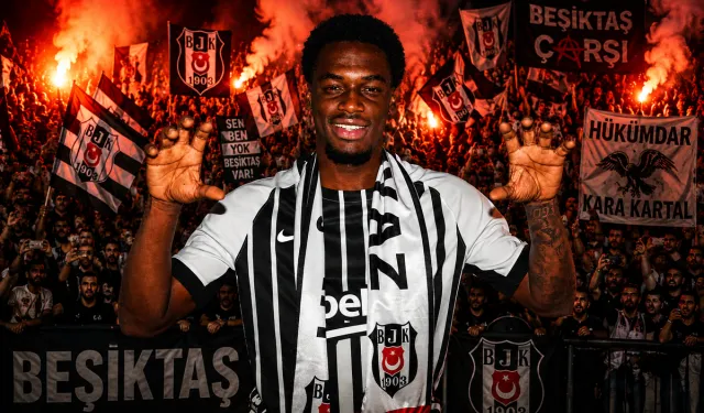 Beşiktaş'ın yeni transferi Ernest Poku İstanbul'a geldi: İlk sözleri dikkat çekti