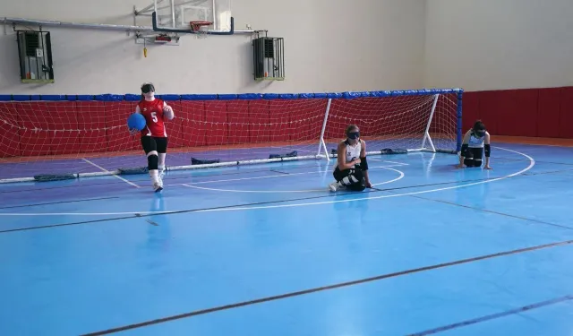 Kahramanmaraş'ın sultanları Goalball Avrupa Şampiyonlar Ligi'nde şampiyonluk için ter döküyor